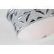 Epsilon 3 Light PC Bath/Flush Mounts Ceiling Light in Polished Chrome
